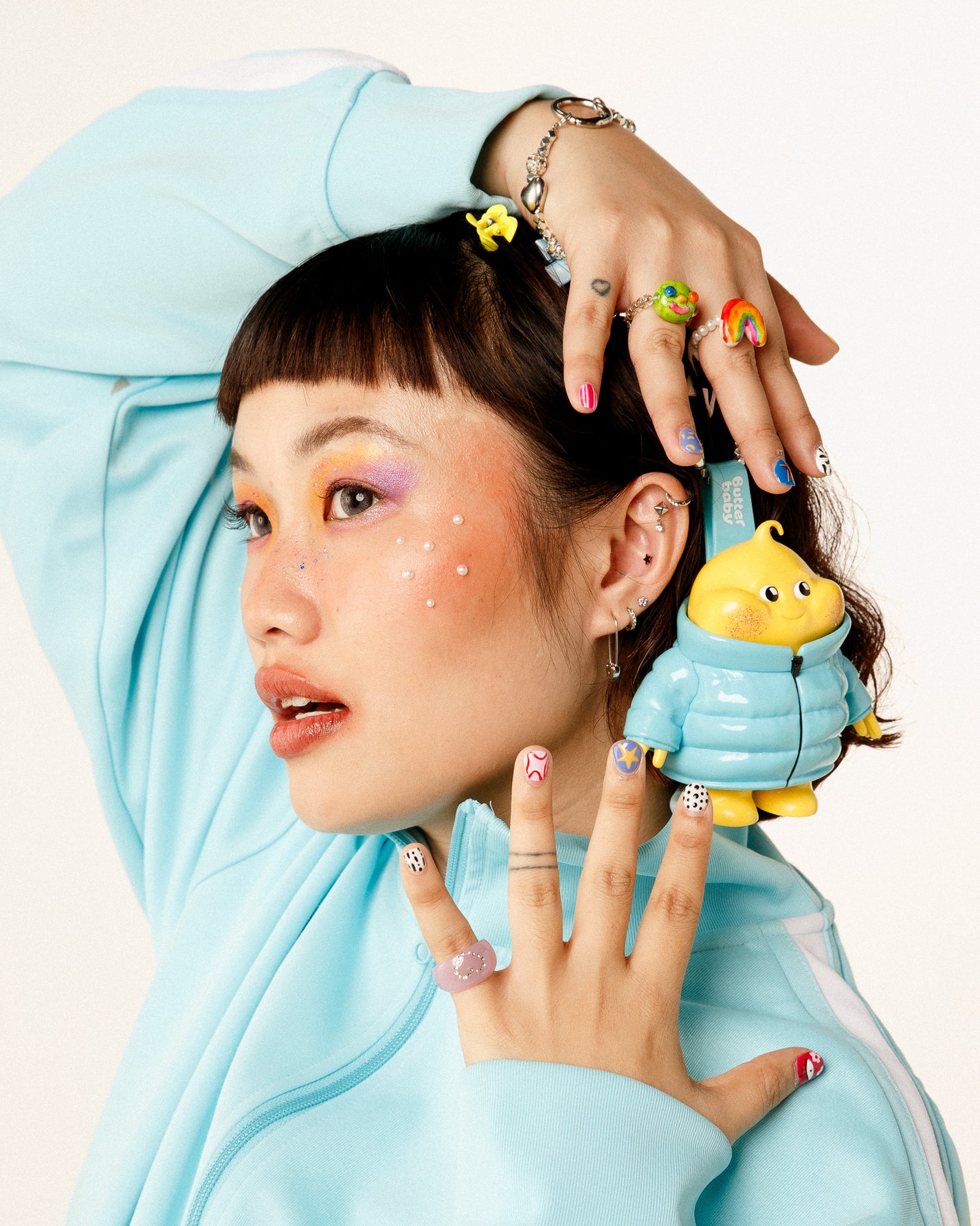 Butter Baby Bag Charm