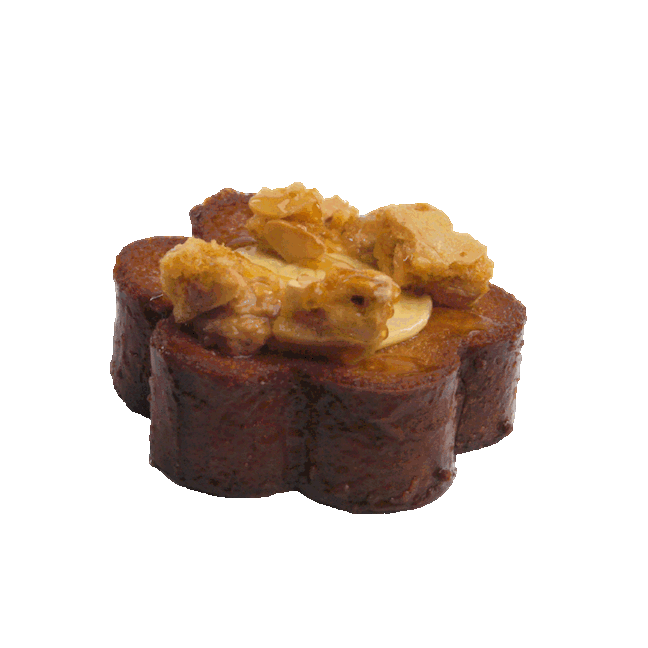 BB Peanut Honey Brittle Toast